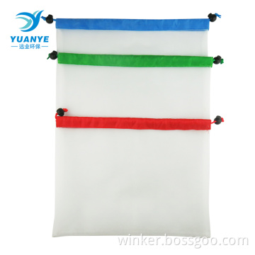 oem 3 sizes premium mesh grocery bag shopping